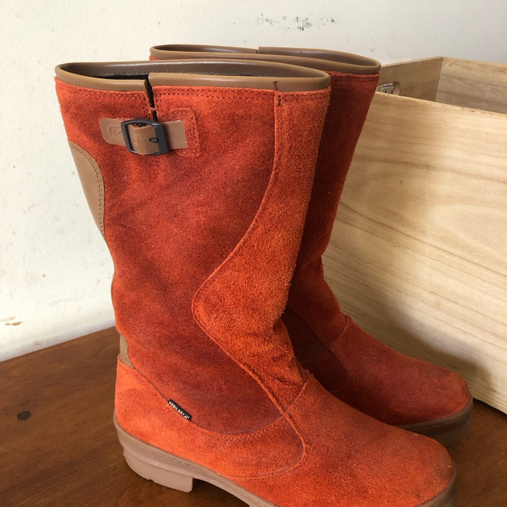 Keen Orange Suede Women's Boots